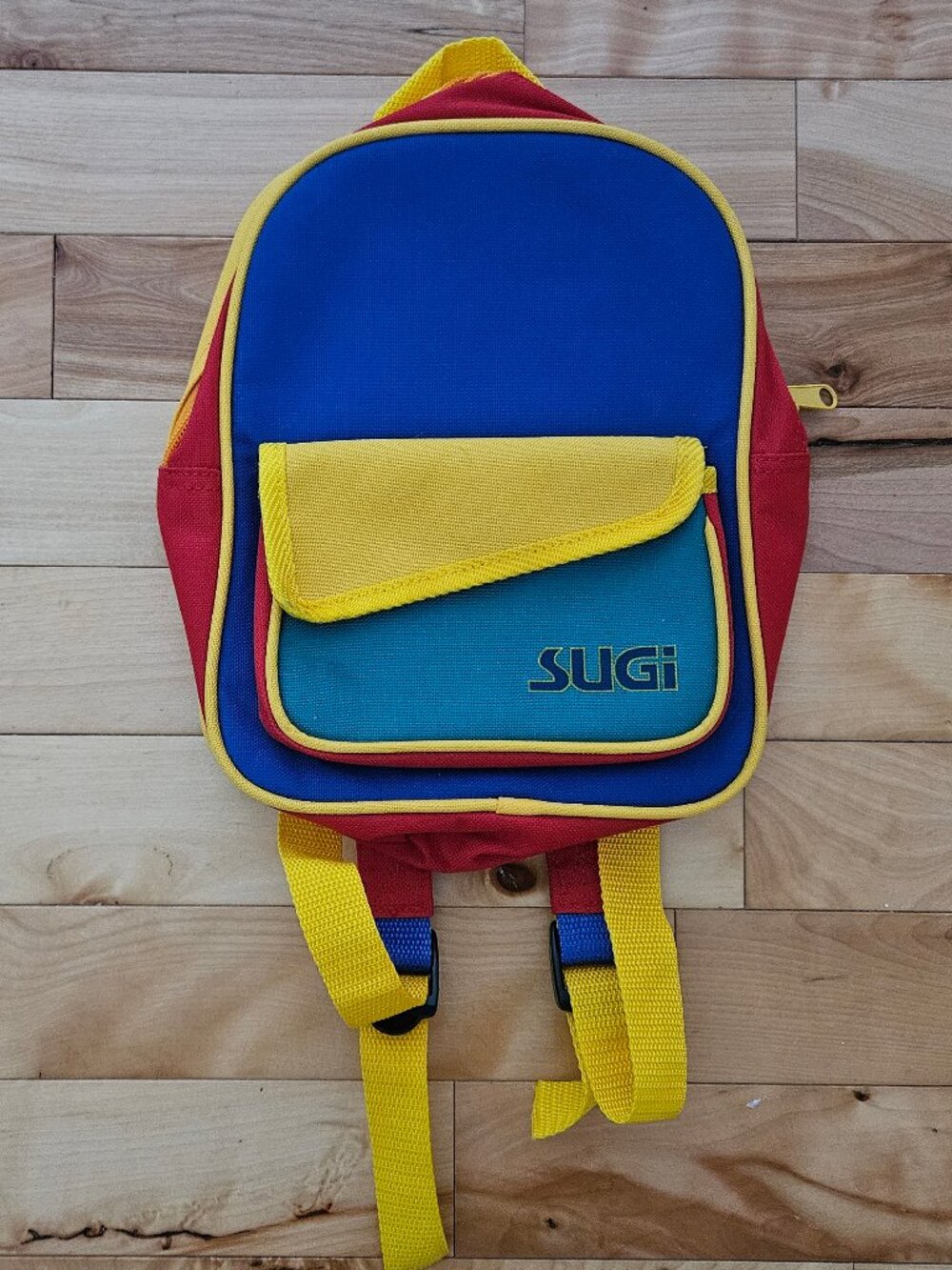 VINTAGE 90s Sugi Kids Backpack  Circa 1990s